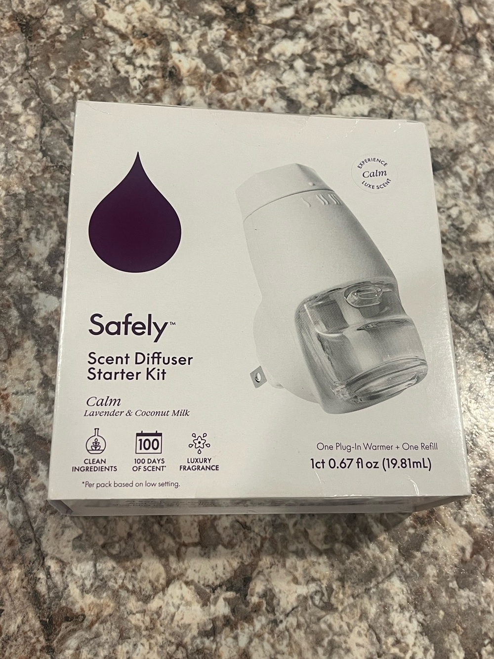 Safely Calm Scent Diffuser Starter Kit